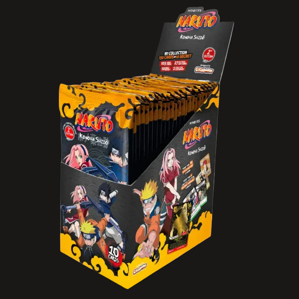 Naruto Mythos Konoha Shido 2nd Edition Booster Box Display (24 Pack) (ENG)