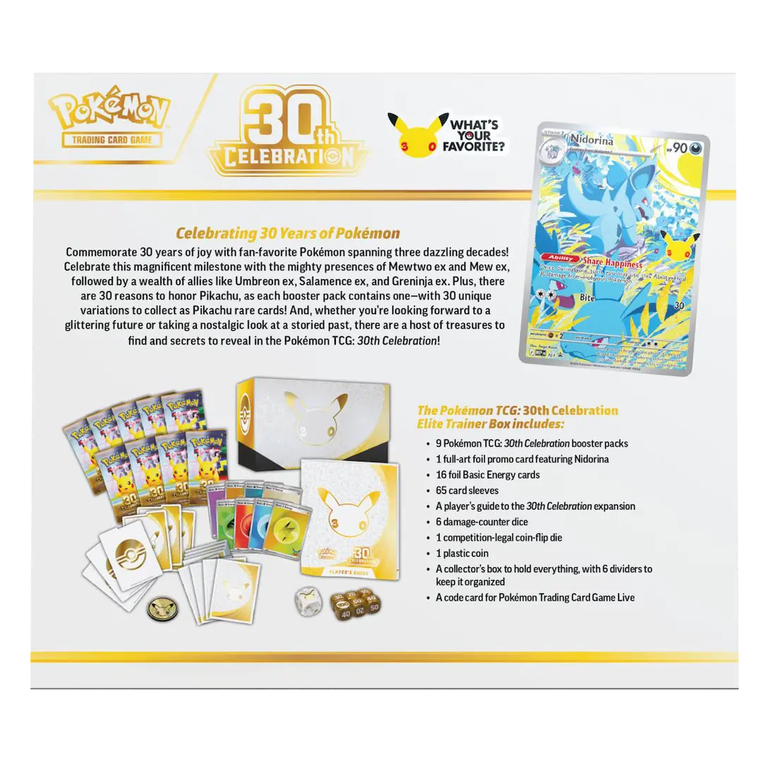 Pokemon 30th ETB (Eng)