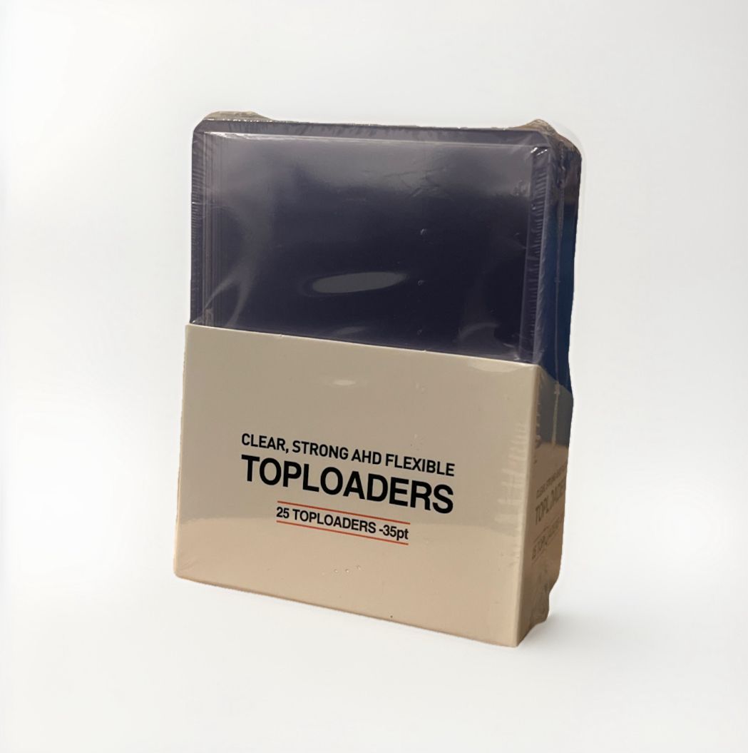 25x Toploader Kartenhüllen 35pt – Klare Hartplastik-Schutzhüllen für Sammelkarten